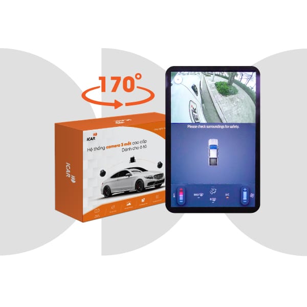 Camera 3 mắt Elliview Y5 Basic 170 độ