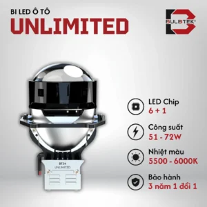 BI LED Ô TÔ UNLIMITED BULBTEK