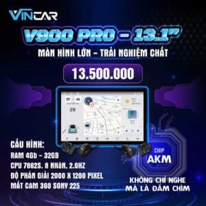 MÀN HÌNH ANDROID VINCAR V900 PRO