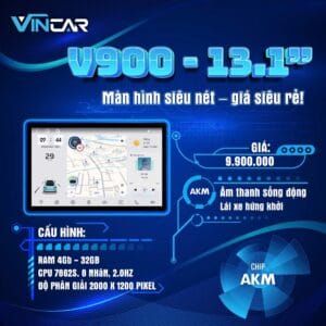 MÀN HÌNH ANDROID VINCAR V900
