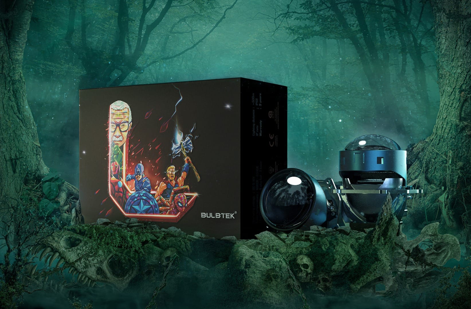 BI LASER Ô TÔ LEADER BULBTEK HIỆU SUẤT TỐT - Image 2