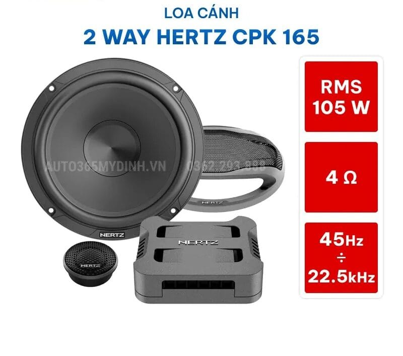 Loa cánh 3way Hertz MPK 163.3
