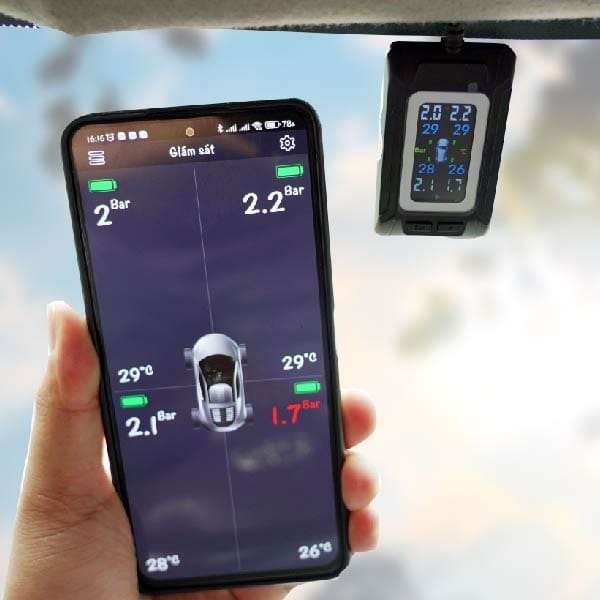 Cảm biến áp suất lốp ICAR Ellisafe C340 - Image 3