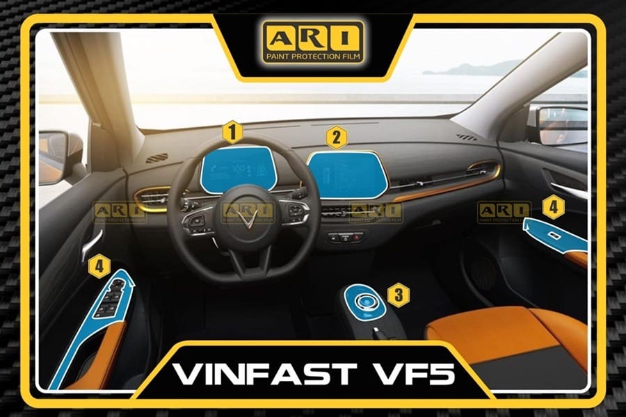 Dán PPF nội thất VinFast VF 5