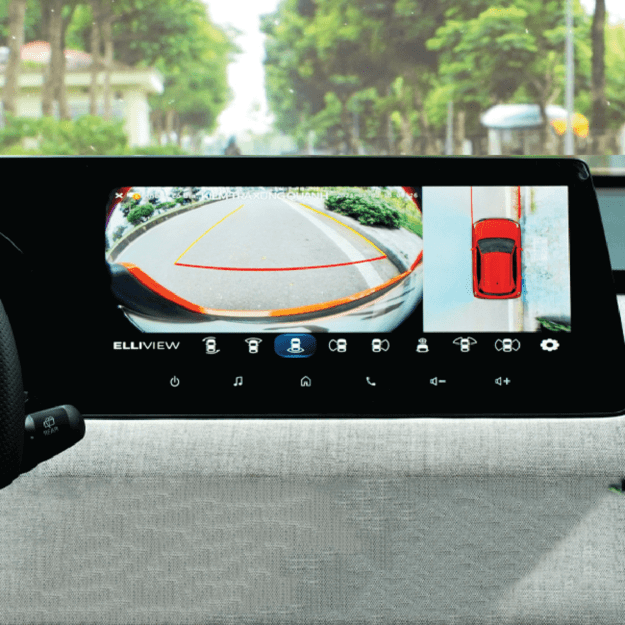 Camera 360 độ Ellicam V5MX dành cho Mitsubishi Xforce - Ảnh 5
