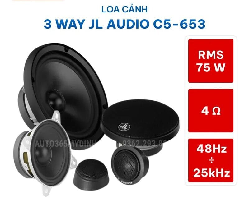 Loa cánh 3 way JL AUDIO C5-653