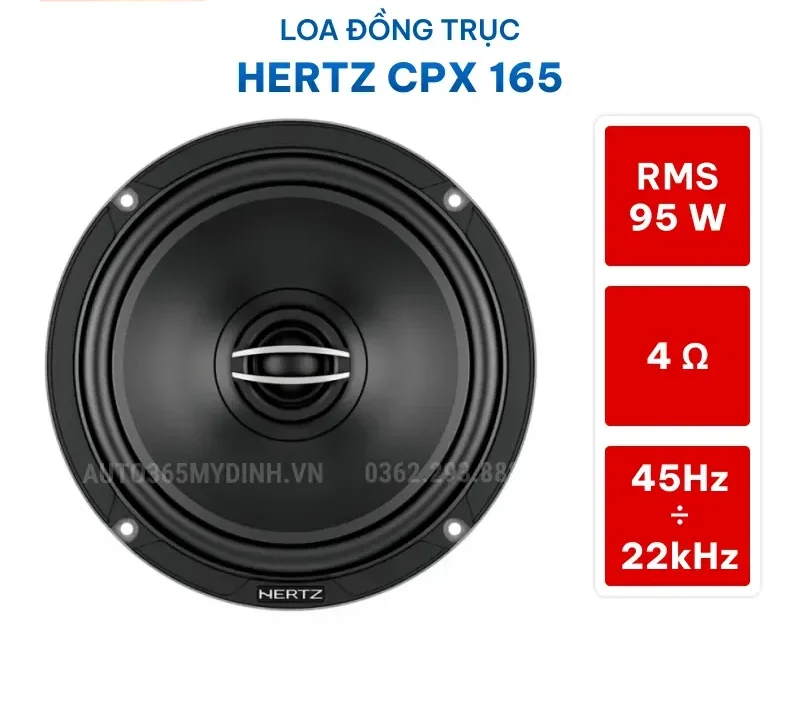Loa đồng trục Hertz CPX 165