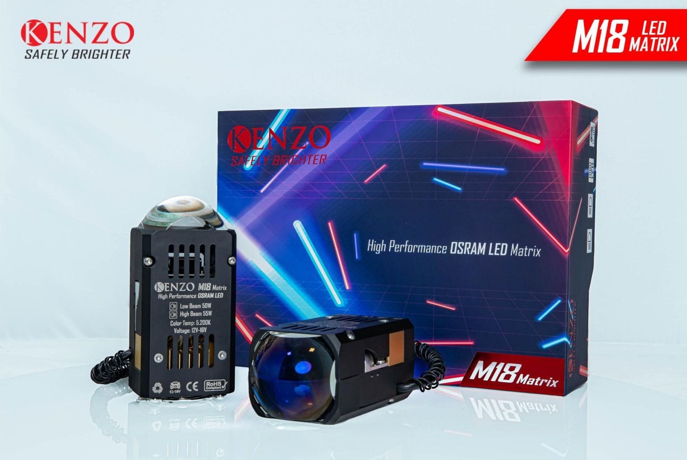 Bi Led Mini Kenzo M18 Matrix